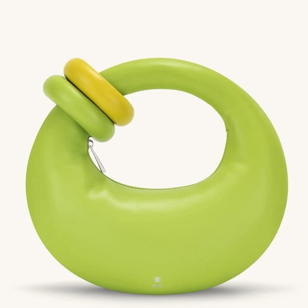 JW Pei Abacus Top Handle Bag- Acid Green